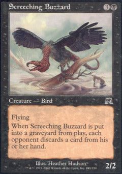 Screeching Buzzard (Onslaught) Light Play
