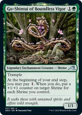 Go-Shintai of Boundless Vigor (Kamigawa: Neon Dynasty) Light Play Foil