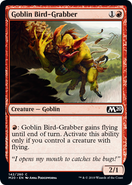 Goblin Bird-Grabber (Magic 2020 Core Set) Light Play