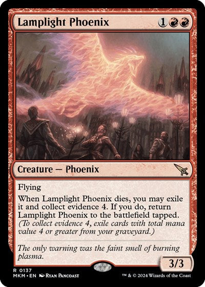 Lamplight Phoenix (Murders at Karlov Manor) Light Play