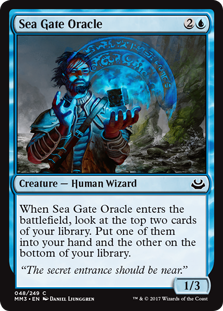Sea Gate Oracle (Modern Masters 2017) Light Play