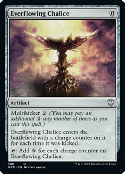 Everflowing Chalice (Commander: Streets of New Capenna) Light Play