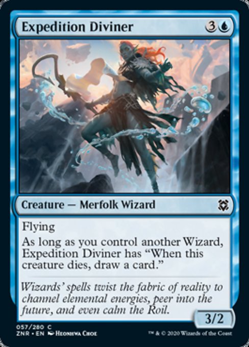 Expedition Diviner (Zendikar Rising) Light Play