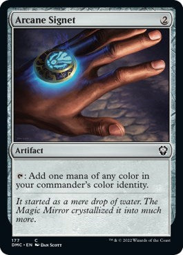 Arcane Signet (Commander: Dominaria United) Light Play