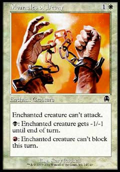 Manacles of Decay (Apocalypse) Light Play