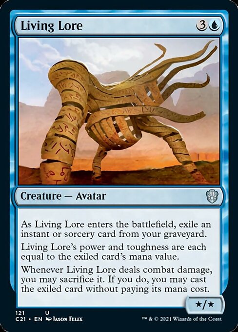 Living Lore (Commander 2021 Strixhaven) Light Play