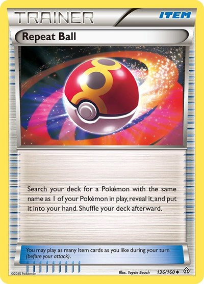 Repeat Ball (XY - Primal Clash) Heavy Play