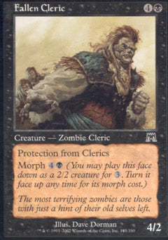 Fallen Cleric (Onslaught) Light Play