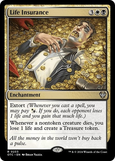 Life Insurance (Commander: Outlaws of Thunder Junction) Light Play