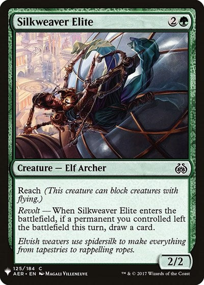 Silkweaver Elite (Mystery Booster) Light Play
