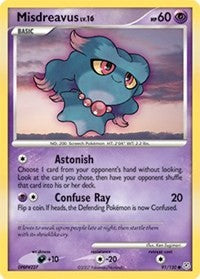 Misdreavus (Diamond and Pearl) Light Play