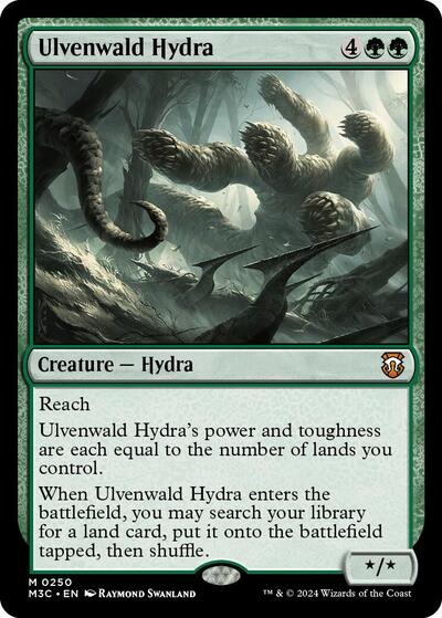 Ulvenwald Hydra (Commander: Modern Horizons 3) Light Play