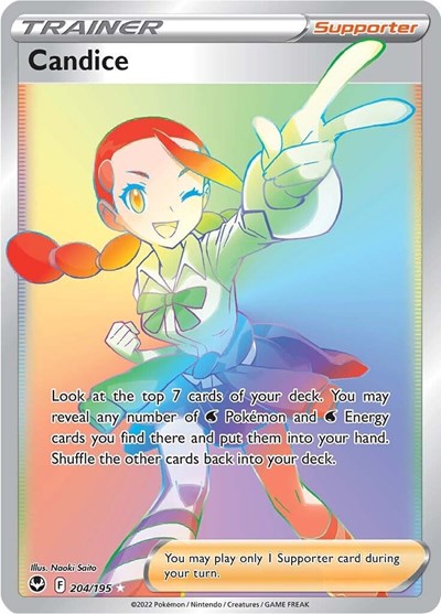 Candice (Secret) (SWSH12: Silver Tempest) Light Play Holofoil