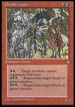 Orcish Healer (Ice Age) Light Play
