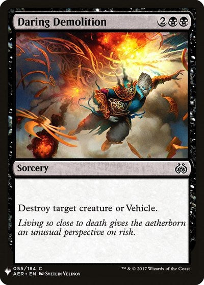 Daring Demolition (Mystery Booster) Light Play