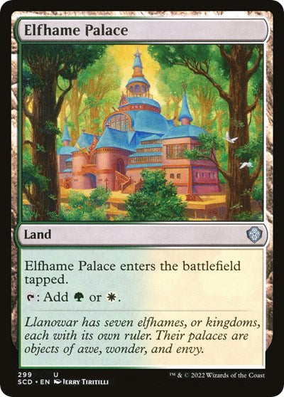 Elfhame Palace (Commander 2022 Starter Decks) Light Play