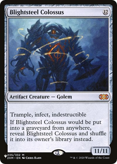 Blightsteel Colossus (The List) Near Mint