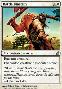 Battle Mastery (Lorwyn) Light Play