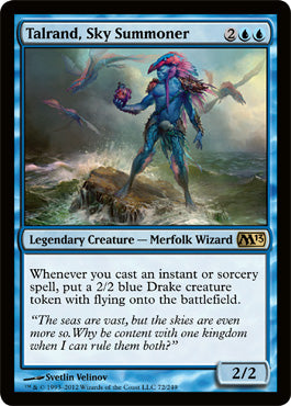Talrand, Sky Summoner (Magic 2013 Core Set) Light Play