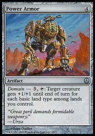 Power Armor (Duel Decks: Phyrexia vs The Coalition) Light Play