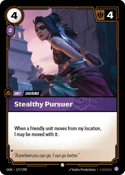 Stealthy Pursuer (Origins) Light Play
