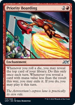 Priority Boarding (Unfinity) Light Play