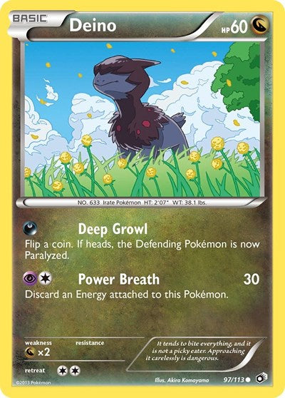 Deino (Legendary Treasures) Medium Play