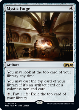 Mystic Forge (Magic 2020 Core Set) Medium Play
