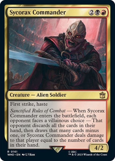 Sycorax Commander (Universes Beyond: Doctor Who) Light Play