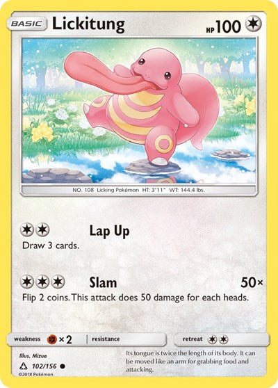 Lickitung (SM - Ultra Prism) Light Play