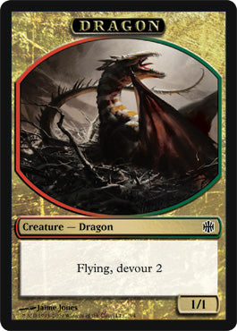 Dragon (Token) (Alara Reborn) Light Play