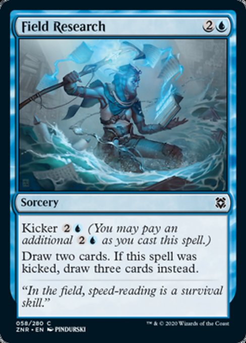 Field Research (Zendikar Rising) Light Play Foil