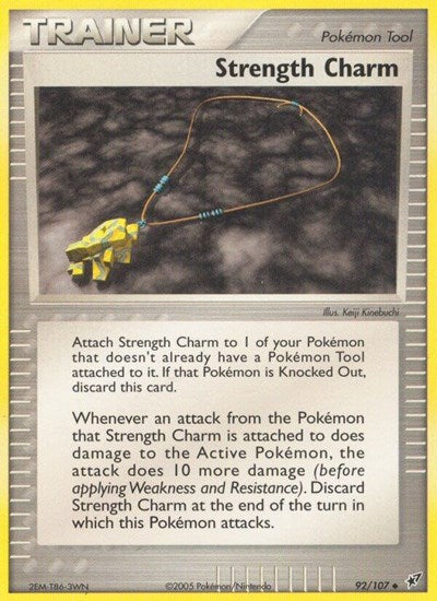Strength Charm (Deoxys) Medium Play
