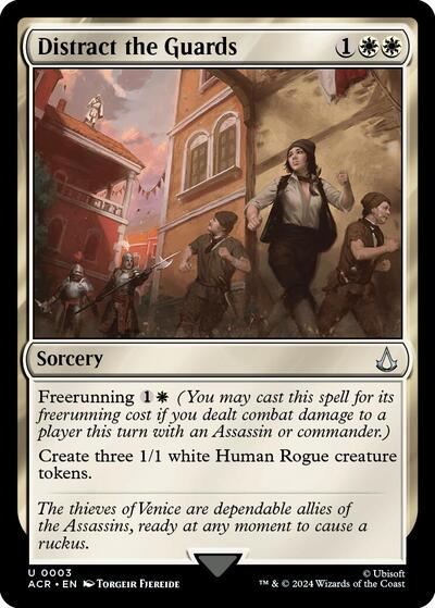 Distract the Guards (Universes Beyond: Assassin's Creed) Light Play Foil