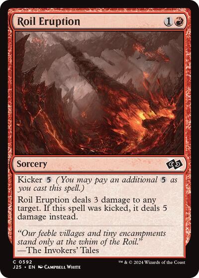 Roil Eruption (Foundations Jumpstart) Light Play