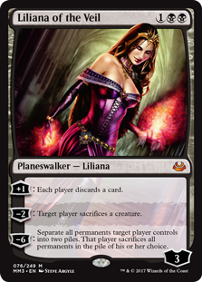 Liliana of the Veil (Modern Masters 2017) Light Play