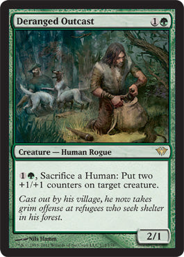 Deranged Outcast (Dark Ascension) Medium Play