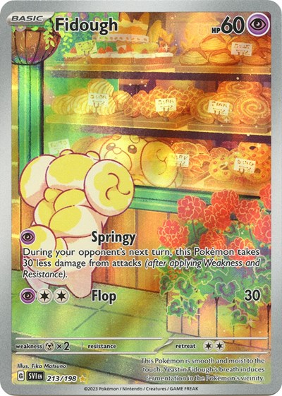 Fidough - 213 (Scarlet and Violet: Base Set) Medium Play Holofoil