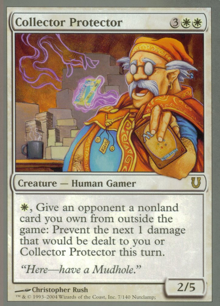 Collector Protector (Unhinged) Medium Play