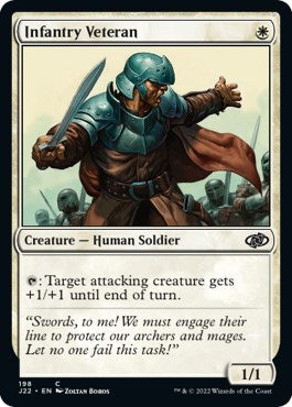 Infantry Veteran (Jumpstart 2022) Light Play