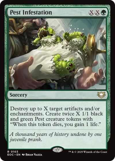 Pest Infestation (Commander: Edge of Eternities) Light Play