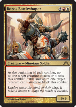 Boros Battleshaper (Dragon's Maze) Light Play