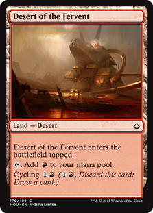 Desert of the Fervent (Hour of Devastation) Light Play Foil