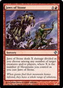 Jaws of Stone (Duel Decks: Venser vs Koth) Medium Play