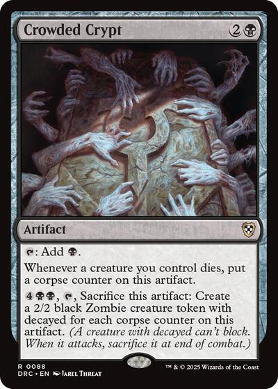 Crowded Crypt (Commander: Aetherdrift) Light Play