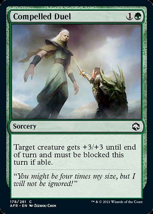 Compelled Duel (Adventures in the Forgotten Realms) Light Play