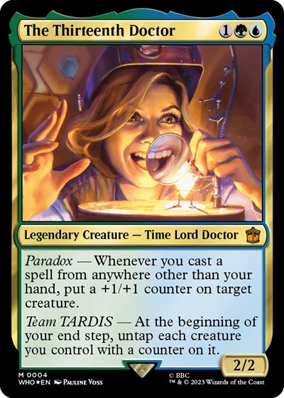 The Thirteenth Doctor (Universes Beyond: Doctor Who) Light Play Foil