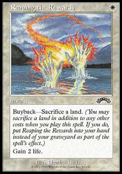 Reaping the Rewards (Exodus) Light Play