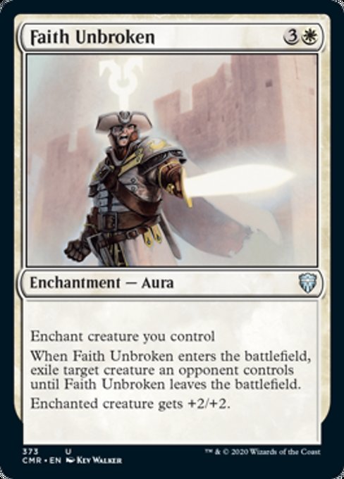 Faith Unbroken (Commander 2020 Commander Legends) Light Play