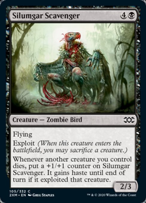 Silumgar Scavenger (Double Masters) Light Play